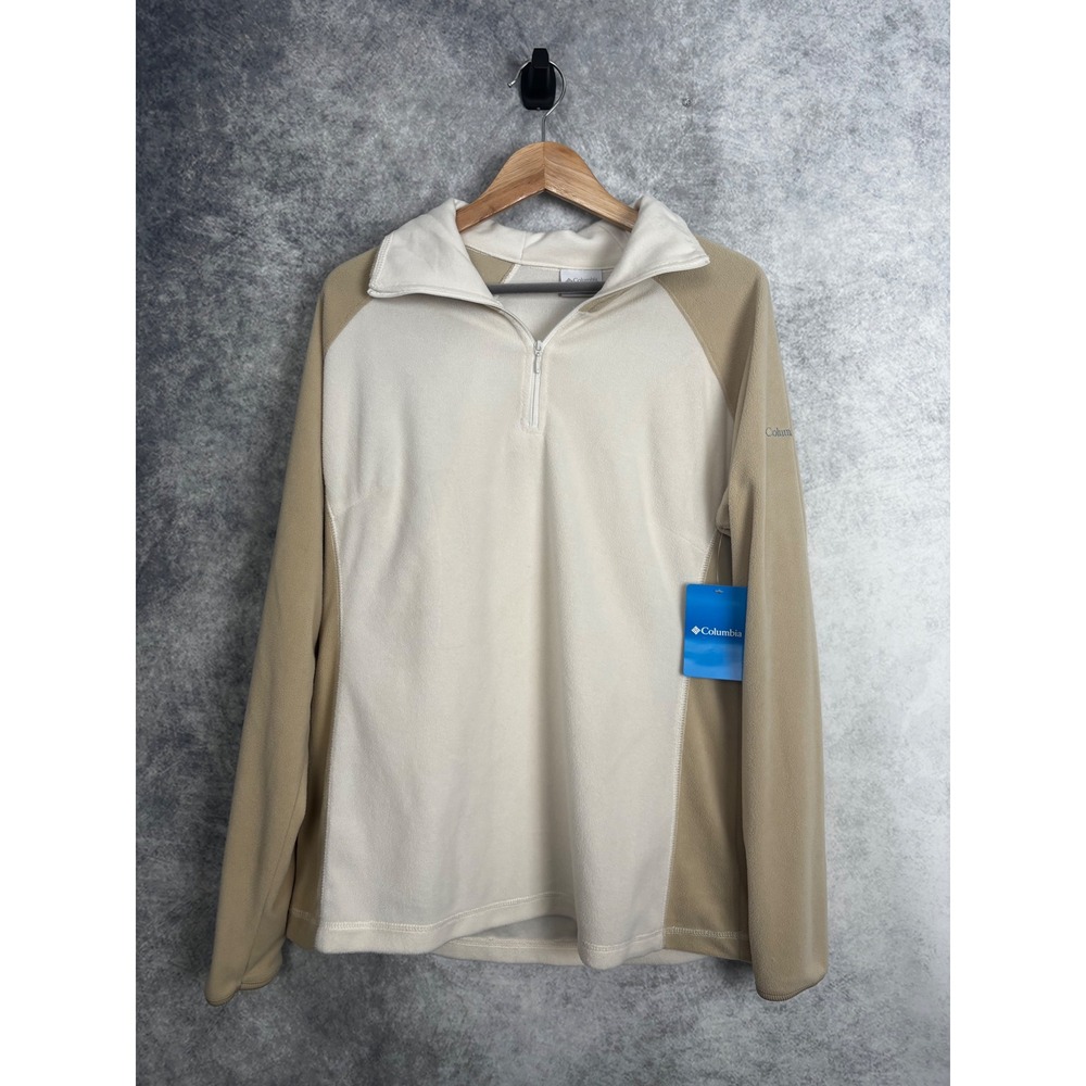 Columbia Women's Arctic Air 1/2 Zip Pullover Fleece Size XL NWT